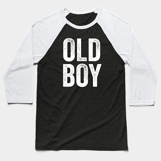 Old Boy - Funny Gift for Dad Baseball T-Shirt by Elsie Bee Designs